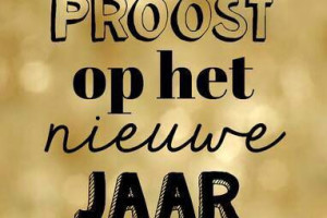 Proost op het nieuwe jaar!